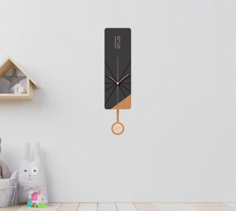 Modern Pendulum Wall Clock