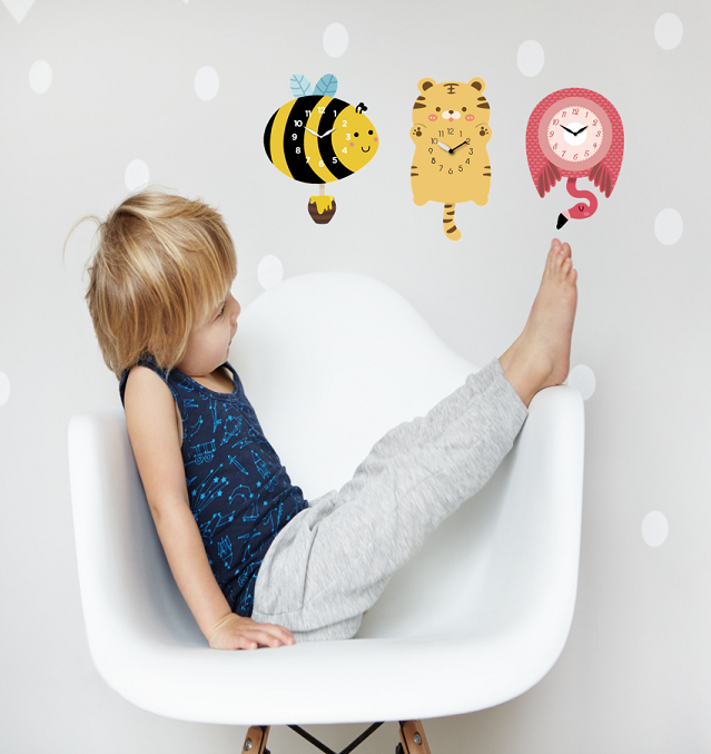 Cartoon Pendulum Clock